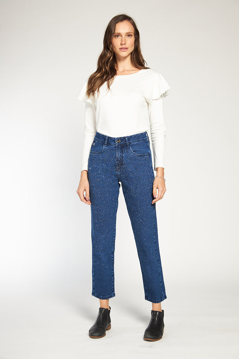 Mom Jeans Push In Push Up 4725