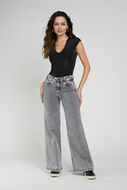 Wide Leg Jeans 4743